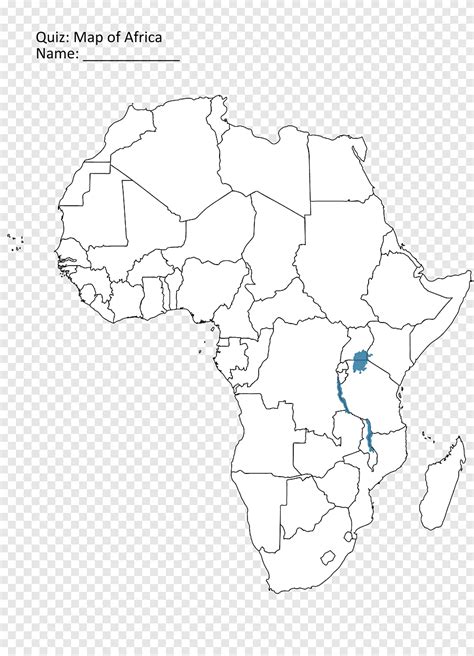 Africa Blank Map World Map Mapa Polityczna Africa Border Angle Png