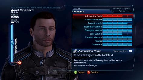 Uhh Just An Fyi Face Codes From Me3 Dont Quite Much Up To Legendary