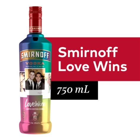 Smirnoff No 21 Love Wins Vodka 750 Ml Kroger