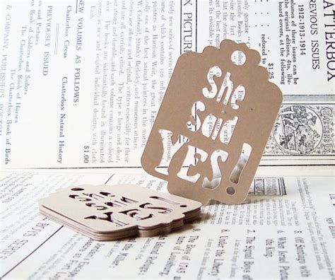 She Said Yes Wedding Wish Tree Hang T Favor Tags Scrapbooking