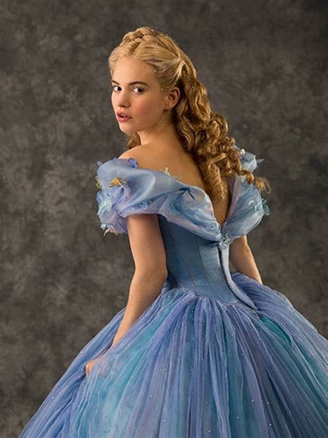 Cinderella 2015 Movie Blue Dress Custom Made Etsy