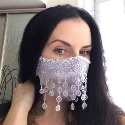 New Lace Silk Cotton Mask In The Stock Mouth Mask Fashion Fashion Masks Fashion Goth Easy