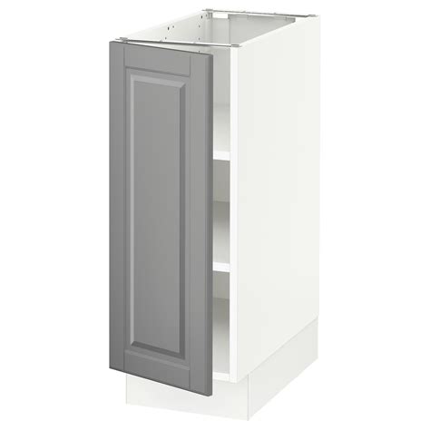 A super kitchen playset with a play stove, oven, refrigerator, coffee pot and more. SEKTION Base cabinet with shelves, white, Bodbyn gray ...