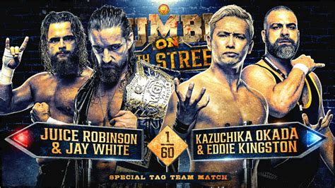 NJPW Rumble On 44th Street Live Results Okada Kingston Vs Bullet