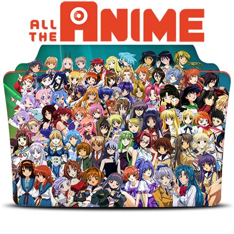 Anime Icon Folder V2 By Mohandor On Deviantart