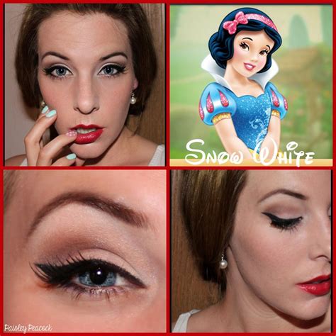 Snow White Inspired Makeup Paisley Peacock Makeup Inspiration Snow White Makeup