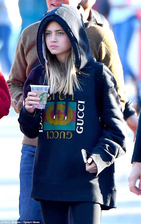 The blonde beauty was seen driving her family home from an upscale dinner at nobu. Heidi Klum's daughter Leni is her mini me at DisneyLand ...