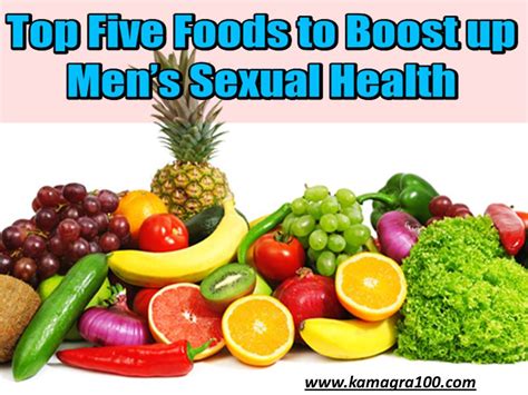 Foods That Support Mens Sexual Health