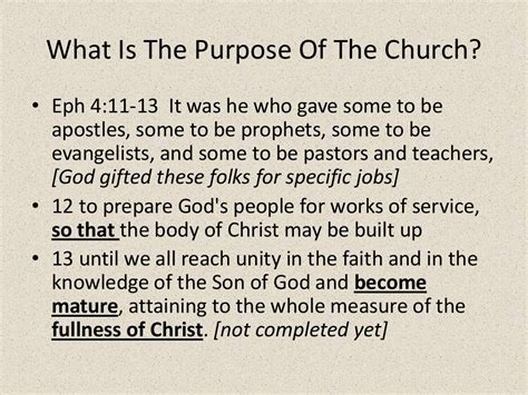Church Why Do We Need To Go To Church And What Is The Purpose Of Th