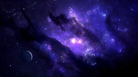1366x768px Free Download Hd Wallpaper Blue And Purple Galaxy
