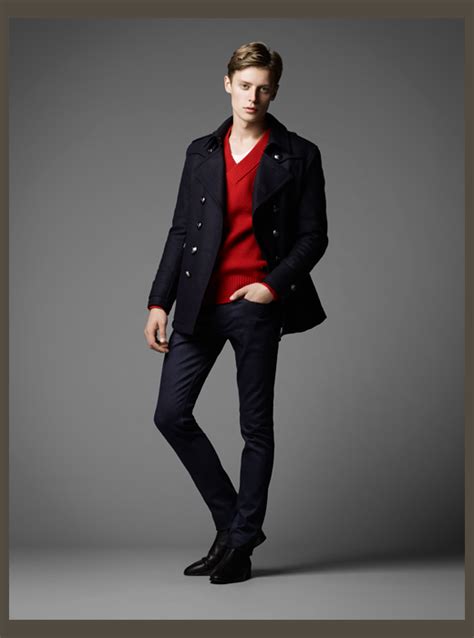 Male Model Otaku Janis Ancens Burberry Black Label Fw13 Collection