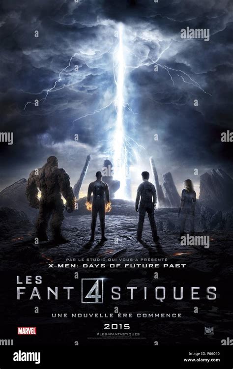 The Fantastic Four Year 2015 Usa Director Josh Trank Movie Poster