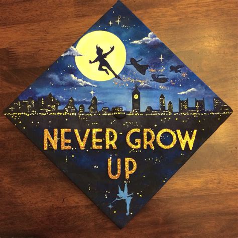 Graduation cap flowers david bowie quote. 25 Graduation Cap Decoration Ideas For Disney Lovers