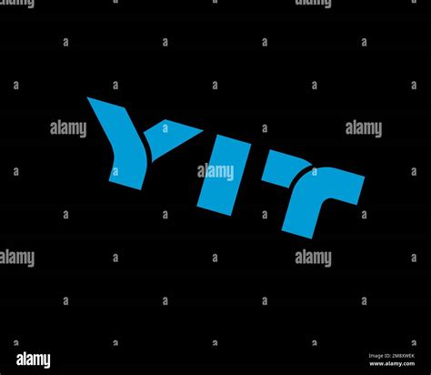 Yit Rotated Logo Black Background B Stock Photo Alamy