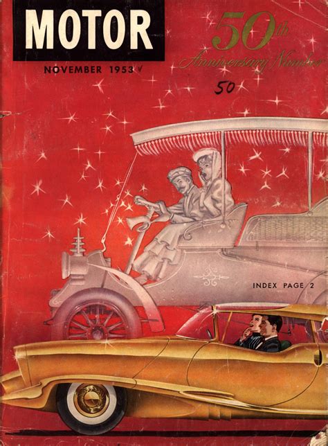 Motor Magazine Cover Artwork By Arthur Radebaugh Americas Automotive