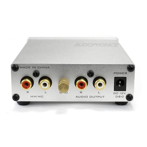 Fx Audio Box02 Phono Mmmc Preamplifier Njm2068 Tl071 Audiophonics