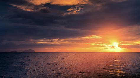 Sunset In The Mediterranean Photograph By Alexey Stiop Fine Art America