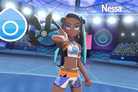 Water Gym Battle With Nessa Guide Pokemon Sword And Shield Polygon