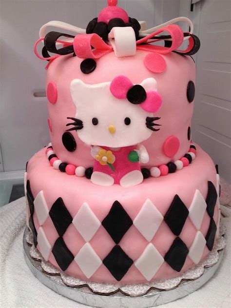 Explore micaela o's photos on flickr. Hello Kitty! - cake by Michelle Knoop - CakesDecor