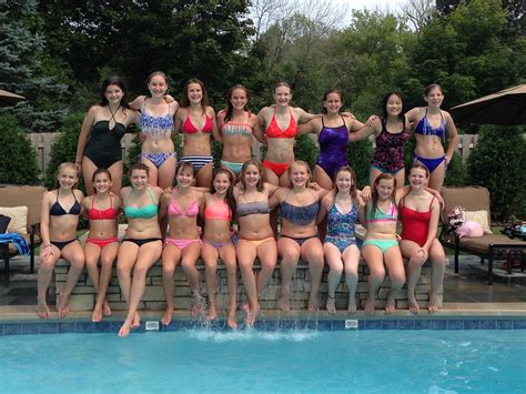 all 8th grade girls swim party august 2014 maureen freeman flickr