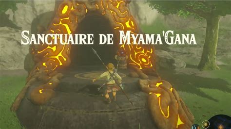 Zelda Breath Of The Wild Mode Expert 11 Sanctuaire Myamagana Youtube