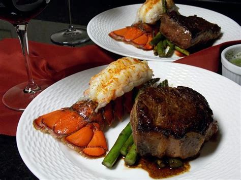 Served hot and ready to eat. Surf and Turf - classic, elegant, simple - Certified Angus ...