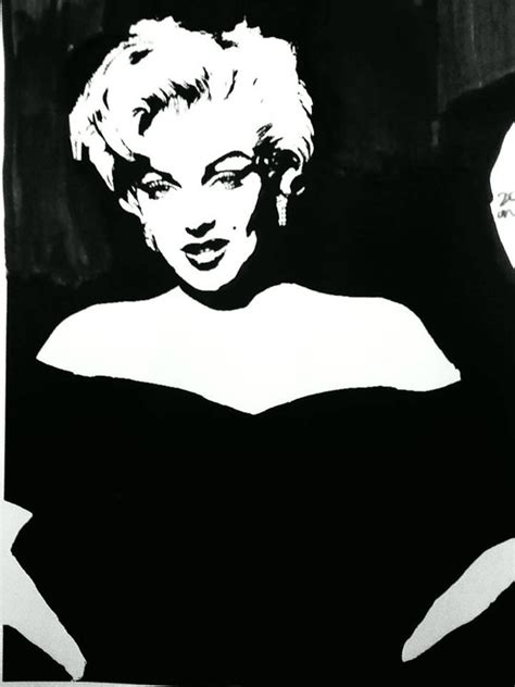 Marilyn Monroe Stencil By Sweden90 On Deviantart