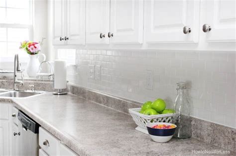10 Beautiful Kitchens With Laminate Countertops White Subway Tile Backsplash Diy Kitchen