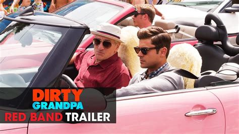 Dirty Grandpa 2016 Movie Zac Efron Robert De Niro Official Red
