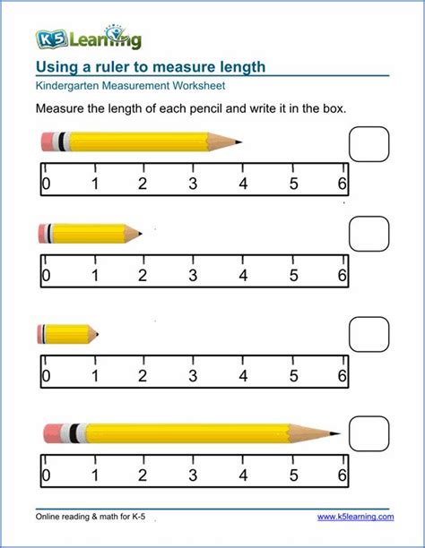 Measurement With Ruler Worksheets