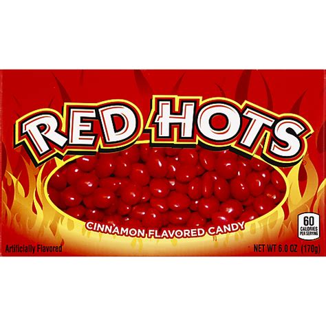 red hots candy cinnamon flavored hard candy reasor s