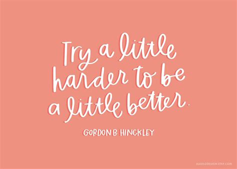 Printable Relief Society Handouts Gordon B Hinckley Quotes He And