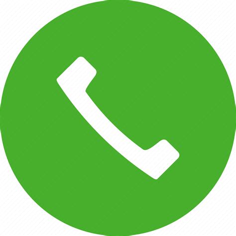 Accept Call Circle Contact Green Phone Talk Icon Download On