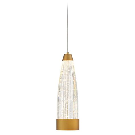 Controls an unlimited amount of ceiling fans within 30ft range. Modern Forms Mystic Aged Brass LED Pendant Light 3500K 769LM | PD-11912-AB | Destination Lighting