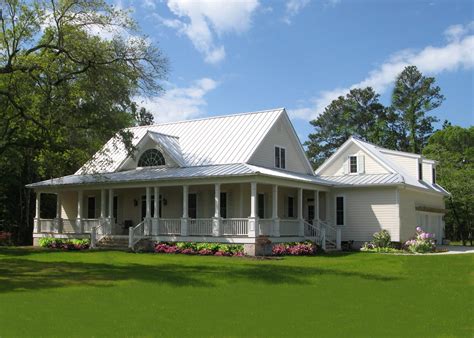 Colonial Farmhouse Plans Wrap Around Porch — Randolph Indoor And