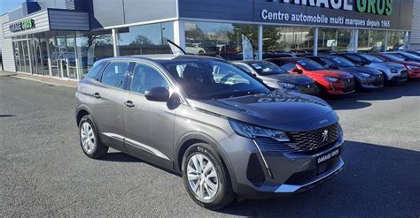 Peugeot 3008 Gris Foncé Métal Occasion 42293km 130cv