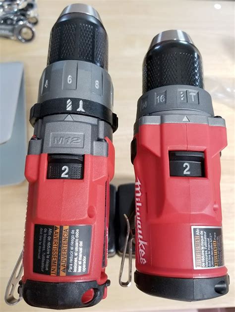 New Milwaukee M12 Fuel Brushless Hammer Drill Vs Original Fuel Drill