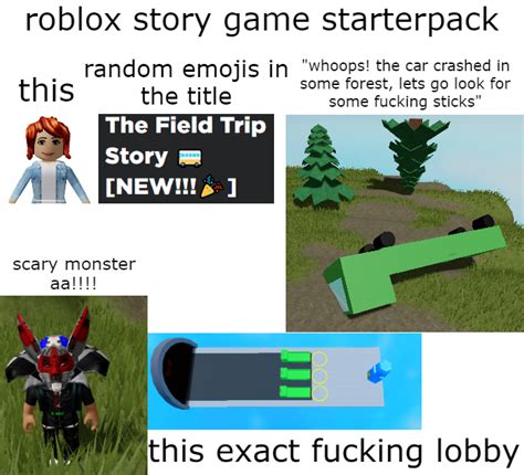 Roblox Story Game Starterpack Starterpacks