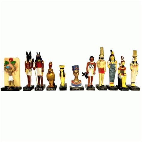 Gutes Produkt Niedriger Preis Herabgesetzter Preis Ancient Egypt Egyptian God Set Of 11