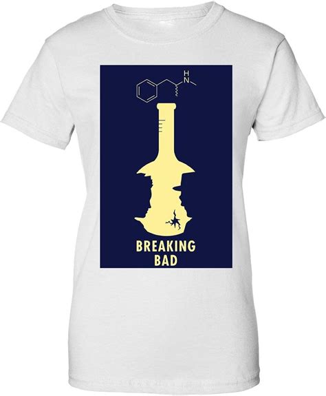 Breaking Bad Chemistry Design T Shirt Femme Small Amazonfr Vêtements