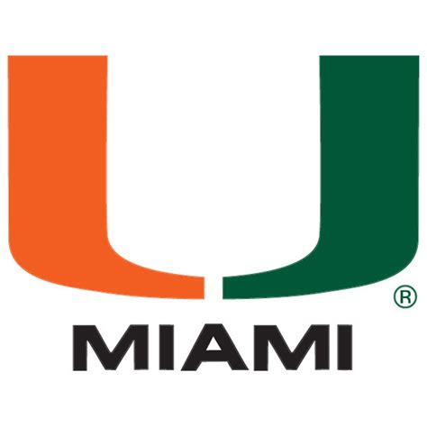 Free University Of Miami Logo Png Download Free University Of Miami