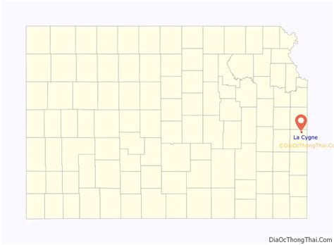Map Of La Cygne City