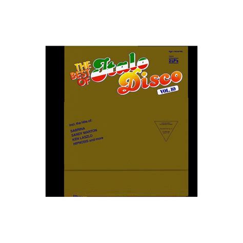 Various ‎ The Best Of Italo Disco Vol 101988 Zyx Records ‎ 70 010