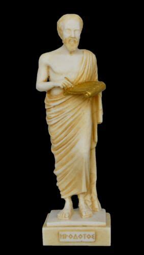 Herodotus Aged Statue The Father Of History Ancient Greek Historian