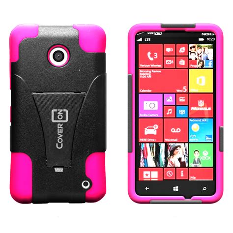 Hard Soft Protective Armor Cover For Nokia Lumia 635 Hybrid Phone Case