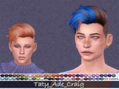 Ade Craing Hair Retexture At Taty Eámanë Palantír Sims 4 Updates