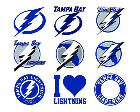 Tampa Bay Lightning Logo Svg Tampa Bay Lightning Logo Vector At