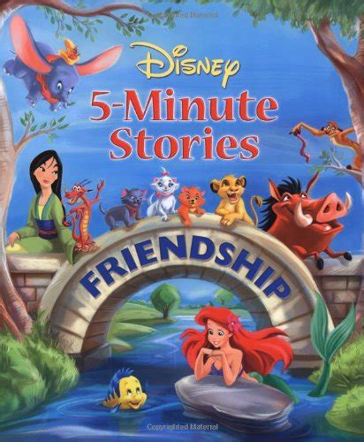 Disney 5 Minute Stories Friendship By Disney Book Group Bergen Lara New Hardcover 2005
