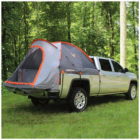 Skytou truck tent for camping and traveling. Rightline Gear Truck Tent, 5.5' Full Size Short Bed - 668757, Truck Tents at Sportsman's Guide