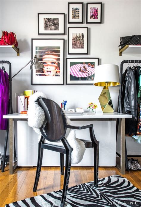 Office Space Of The Dayart Wall Chic — The Decorista